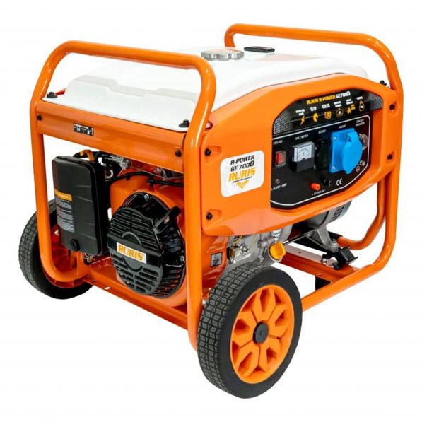 Генератор бензиновий RURIS 1 фаза (230В), 6кВт, (R-Power GE 7000)